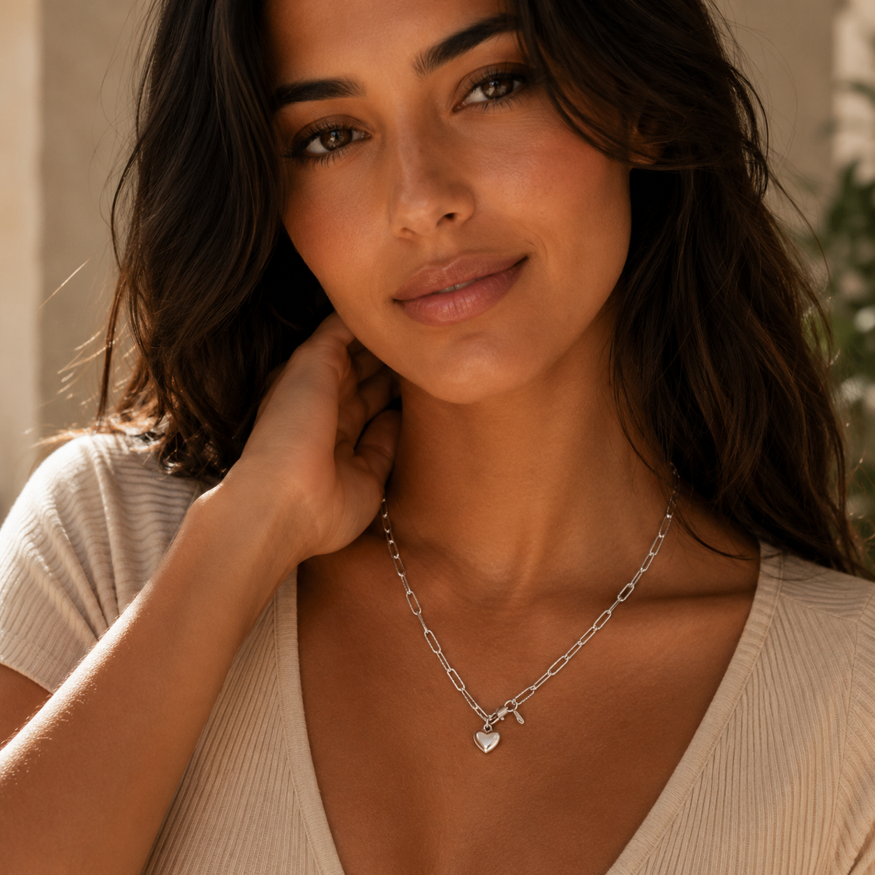 Golden Charm Schakelketting