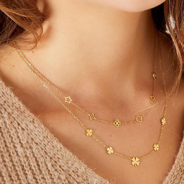 Clover necklace