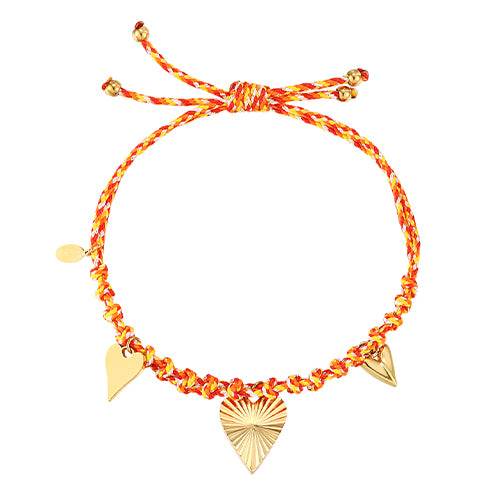 Flame Hearts Bracelet