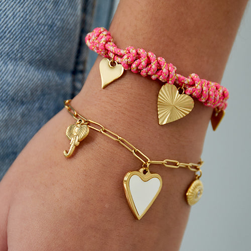 Flame Hearts Bracelet
