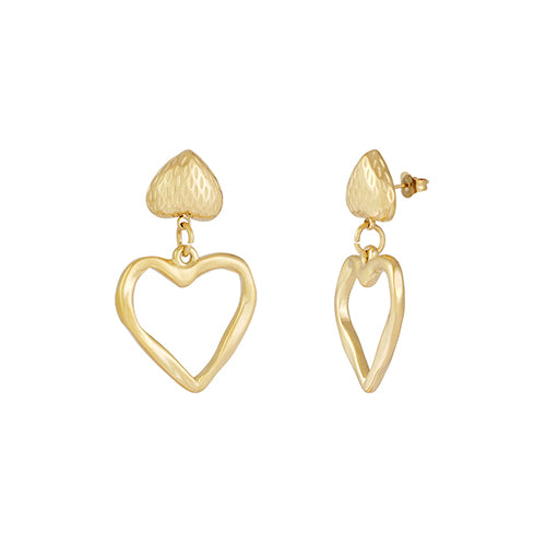 Isabella Heart Earrings