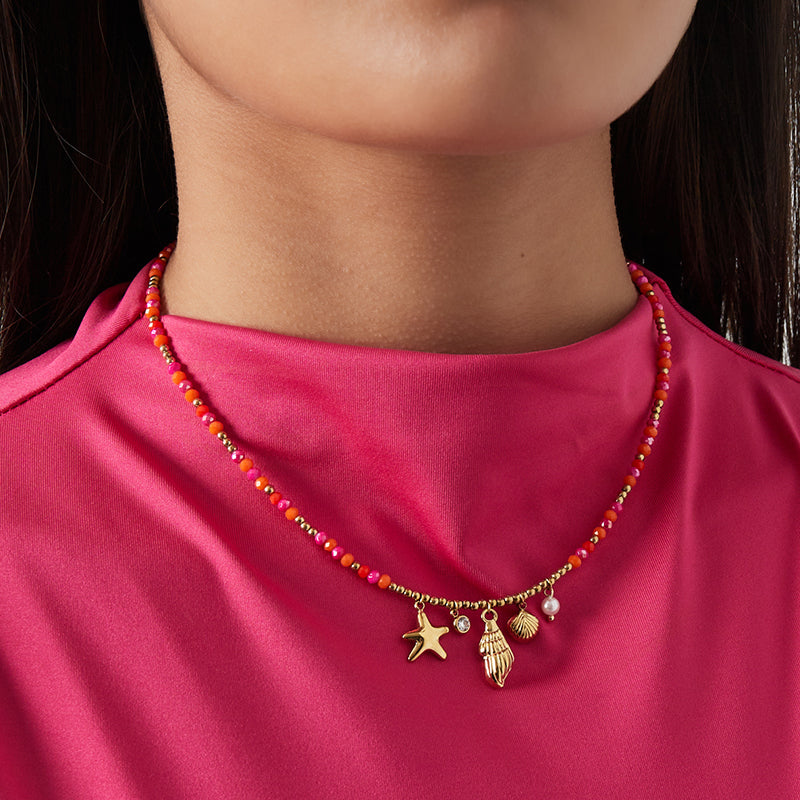 Sunset Shells Necklace