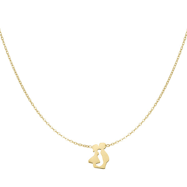 Golden Kiss Necklace