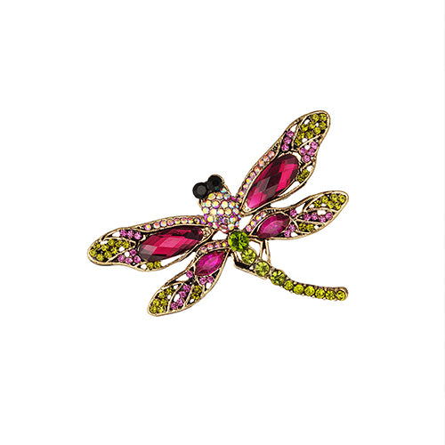 Celeste Dragonfly Brooch