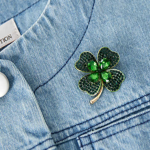 Fortuna Clover Broche