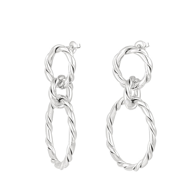 Twist Link Earring